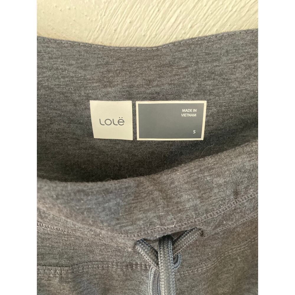 EUC Lolë Ladies' Lounge Jogger Relaxed Fit Charcoal Gray Size S - Picture 5 of 10